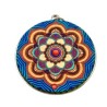 Phone Grip con MANDALA de madera pintada a mano