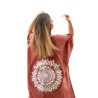 Tunica pintada a mano con MANDALA