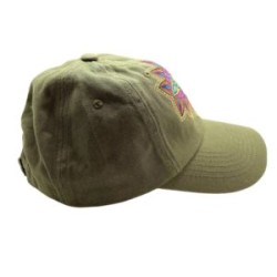 Gorra con OJO pintada a mano
